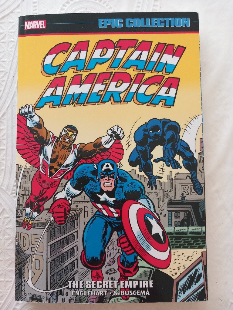 CAPTAIN AMERICA EPIC COLLECTION THE SECRET EMPIRE, Amerika, Marvel Comics, Ophalen of Verzenden, Zo goed als nieuw