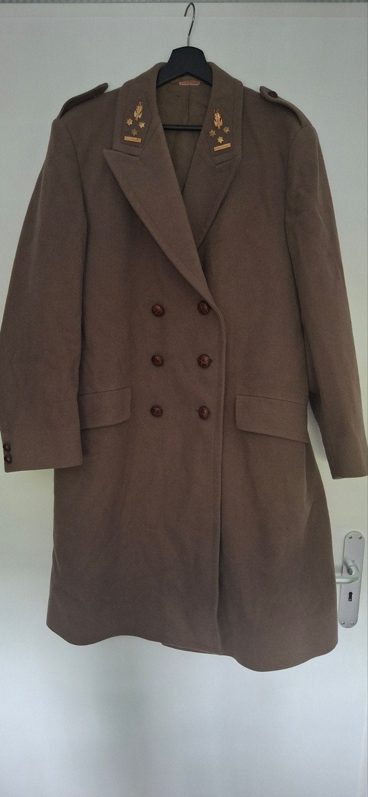 Belgische Legeroverjas Kolonel-Stafbrevethouder 1973, Ophalen, Landmacht, Overige gebieden, Kleding of Schoenen
