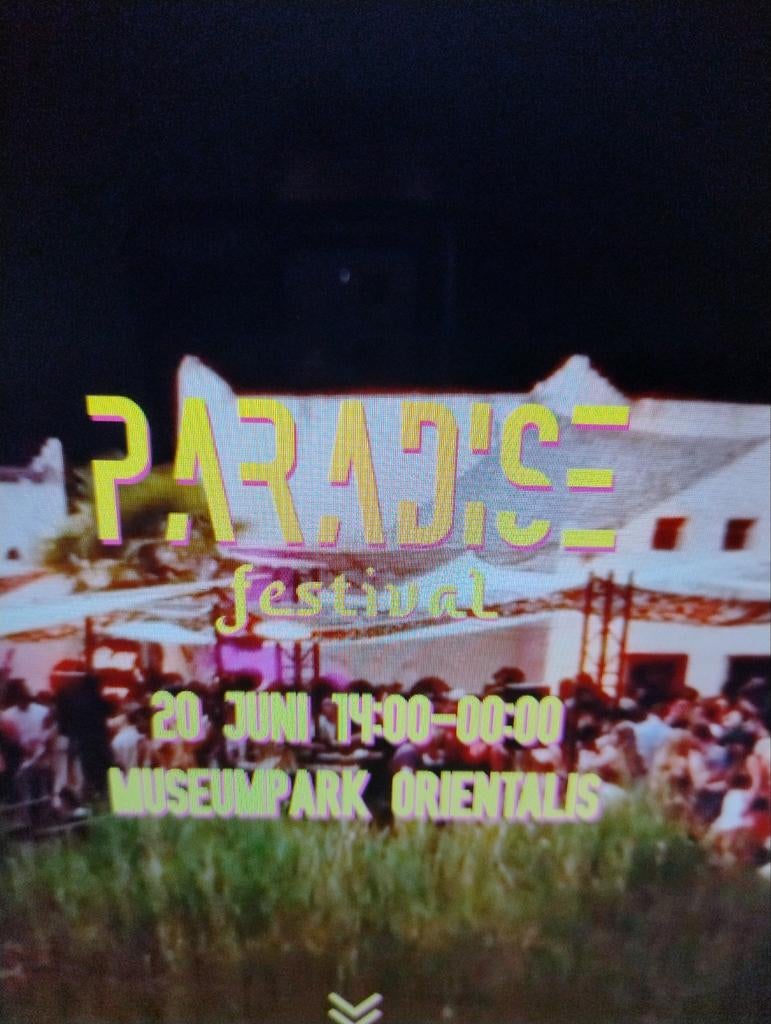2x tickets Paradise festival, Tickets en Kaartjes, Twee personen