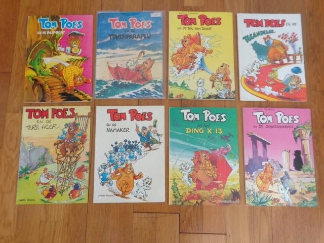 Tom Poes en Heer Bommel stripboeken (8), Boeken, Stripboeken, Meerdere stripboeken, Ophalen of Verzenden, Zo goed als nieuw, Marten Toonder