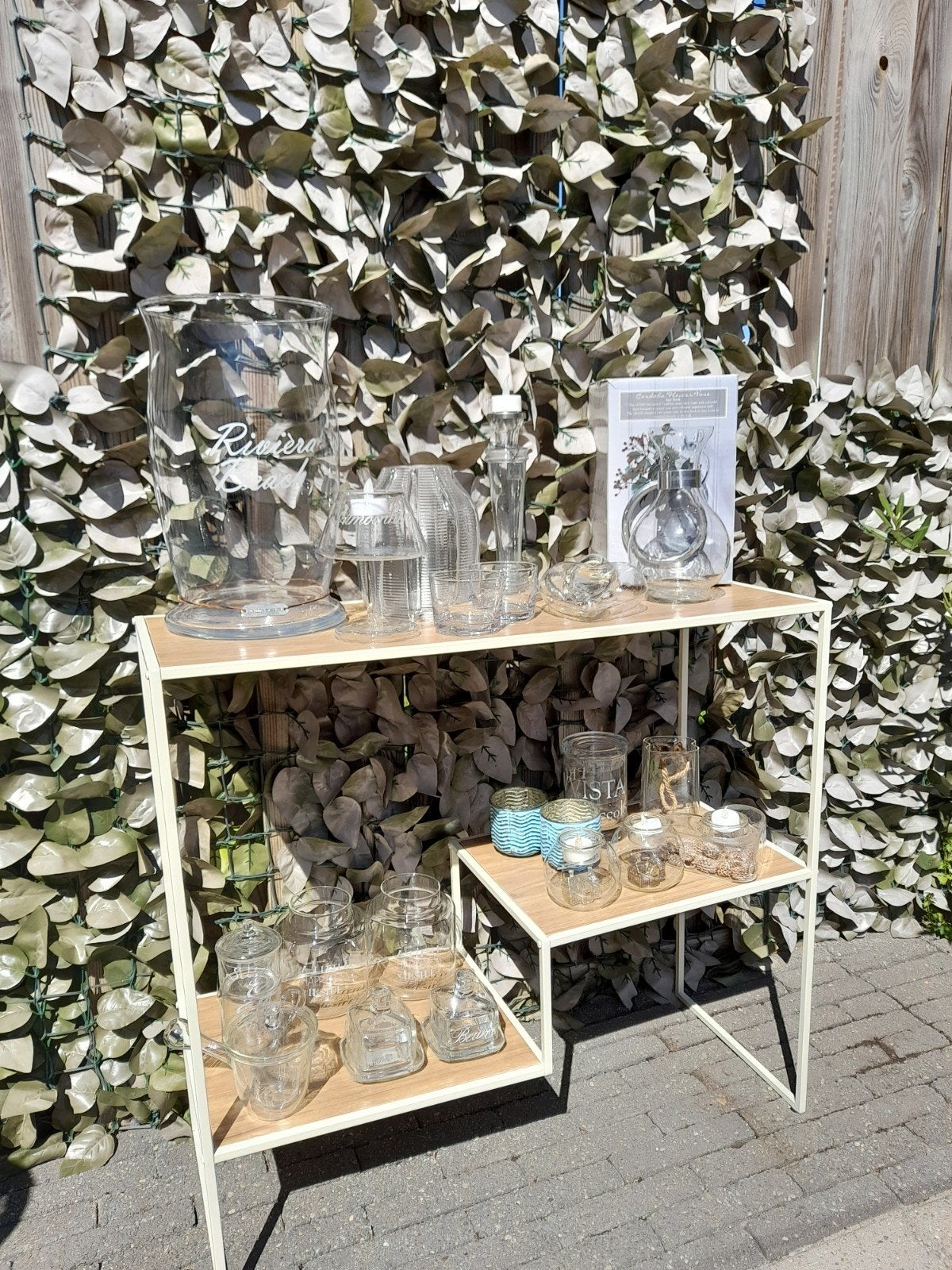 doos vol met riviera maison spullen woonaccessoires, Ophalen