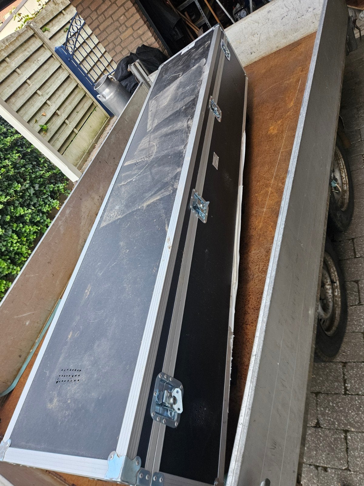 Robuuste Flightcase met Wielen en Ventilatiegaten, Ophalen, Gebruikt, Overige instrumenten, Flightcase