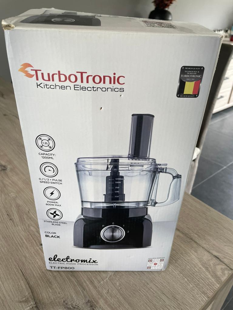 TurboTronic Electromix Keukenmachine / Foodprocessor, Witgoed en Apparatuur, Keukenmixers, Nieuw, 1 tot 2 liter, 2 snelheden, Ophalen