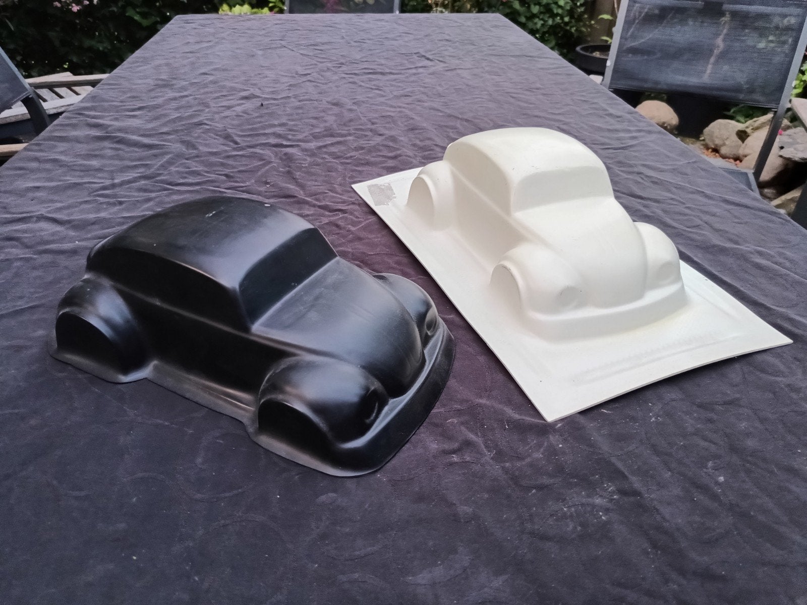 2x VW kever kap/body kunststof., Ophalen of Verzenden, Overige schalen, Auto onroad