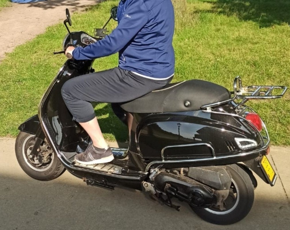 Scooter - rijd nu niet, Ophalen, Gebruikt, Benzine