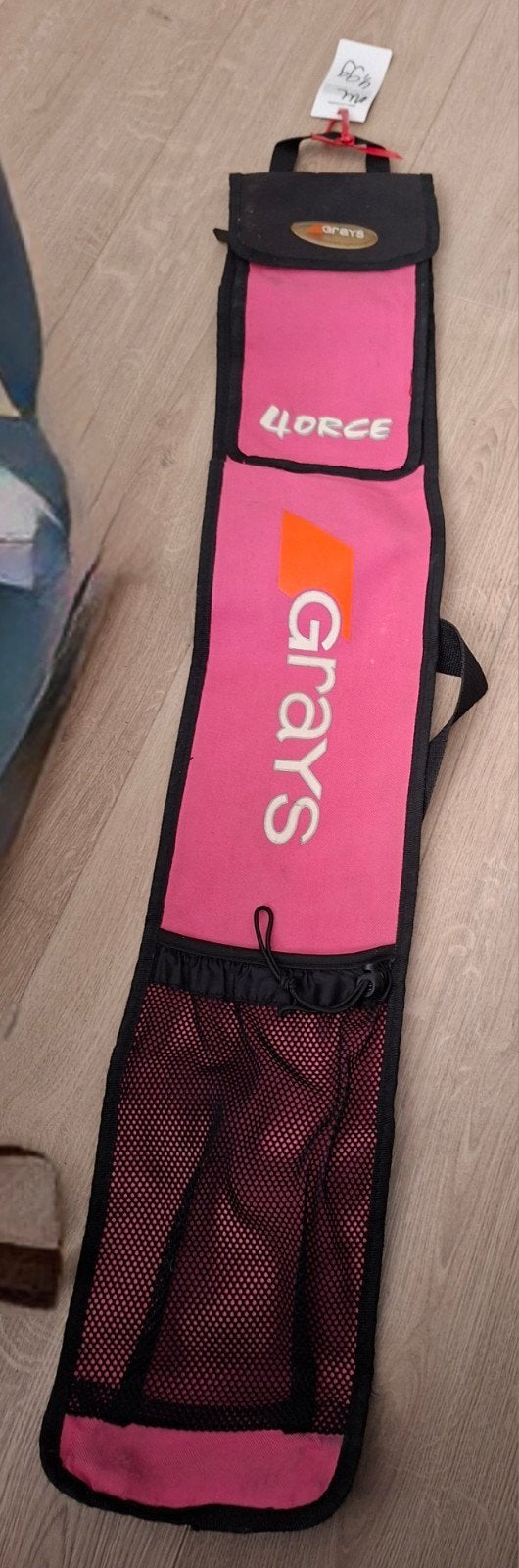Grays Hockeysticktas - Zwart en Roze, Ophalen, Gebruikt, Tas