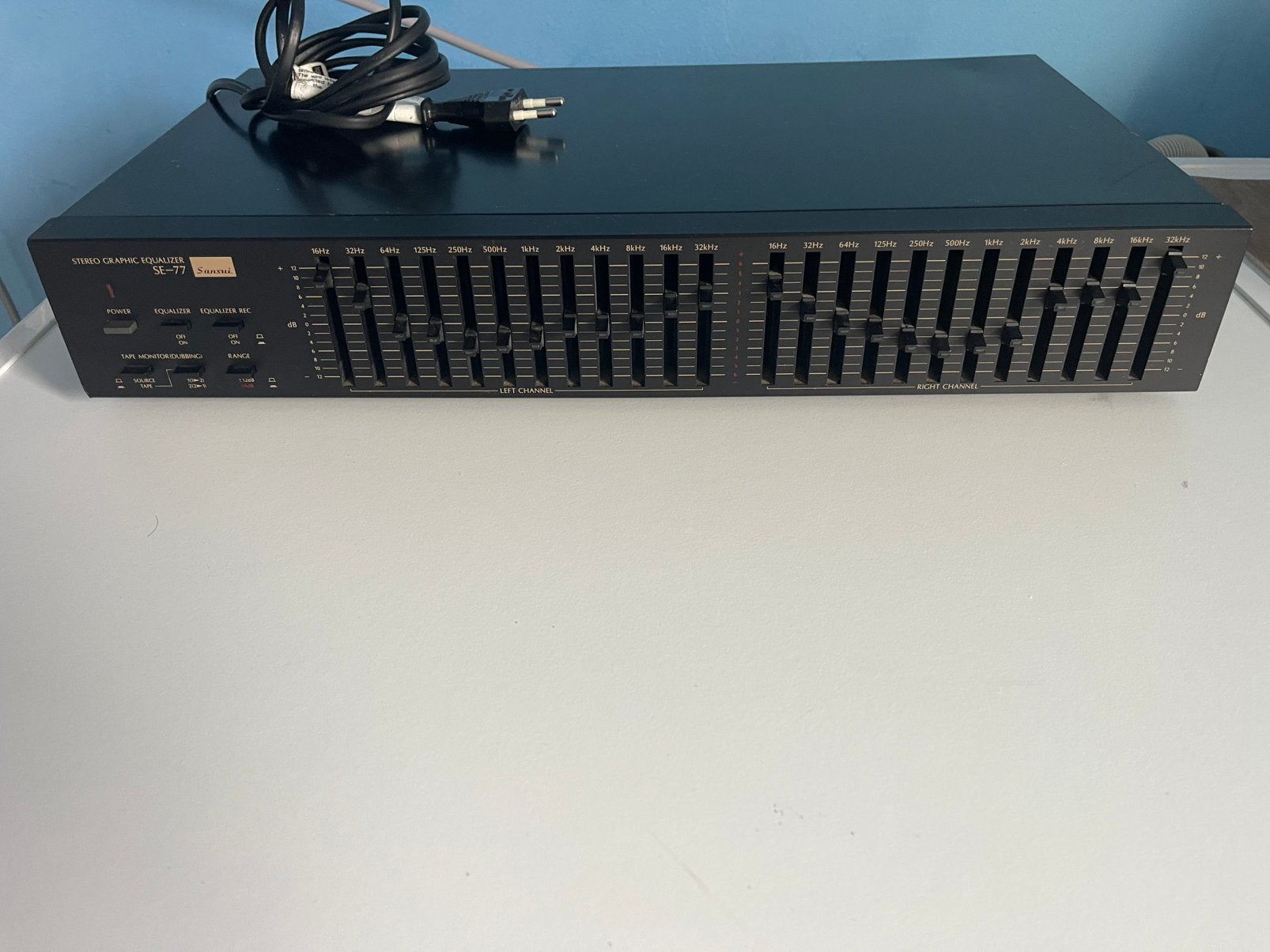 Sansui SE-77 Stereo Graphic Equalizer, Ophalen, Zo goed als nieuw, Equalizer