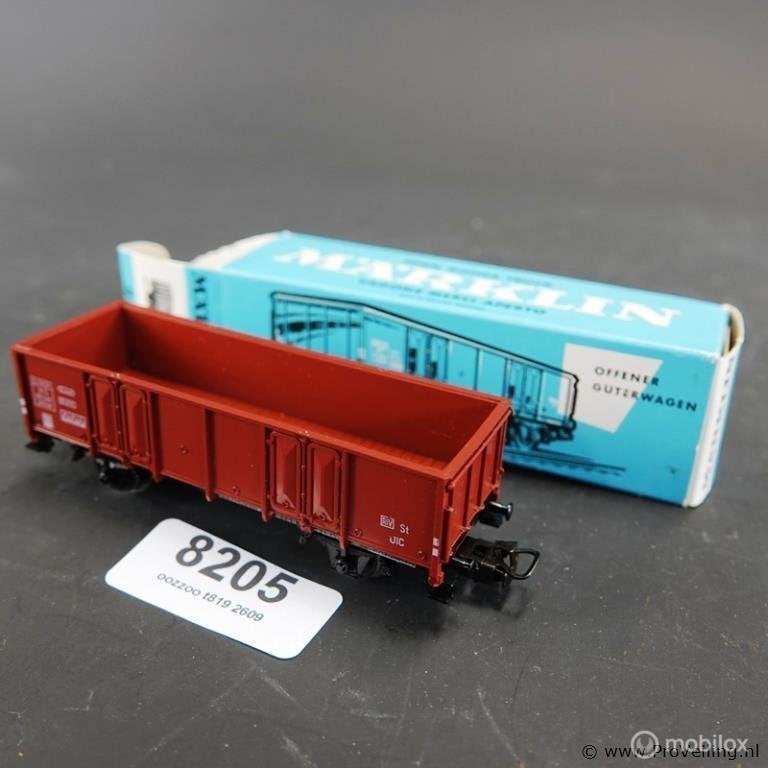 Online Veiling: Märklin hogeboord goederenwagen (open goe..., Gebruikt