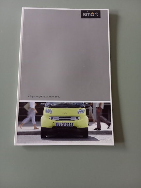 Smart City Coupe & Cabrio 2001 / 2002 66 pag., Boeken, Verzenden, Zo goed als nieuw, Algemeen