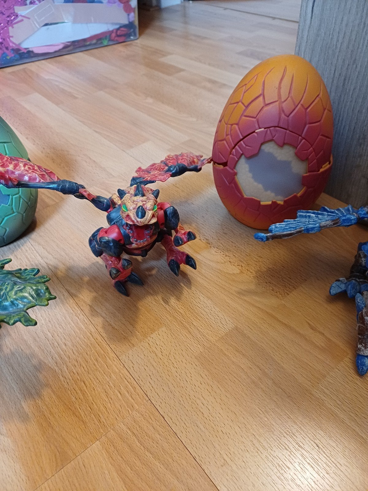 Mega Bloks Fire & Ice Dragons "Flame Dragon" (set 9874), Ophalen of Verzenden, Gebruikt