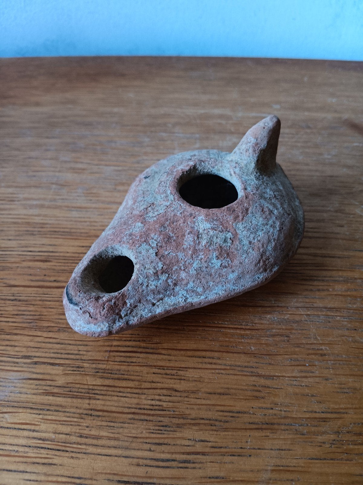 Antieke Romeinse olielamp - Gaaf exemplaar, Antiek en Kunst, Ophalen of Verzenden
