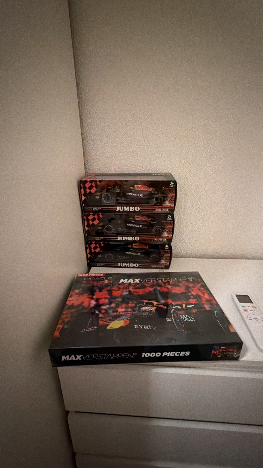 Verstappen autos en nieuwe puzzel, Ophalen of Verzenden, Zo goed als nieuw, Formule 1