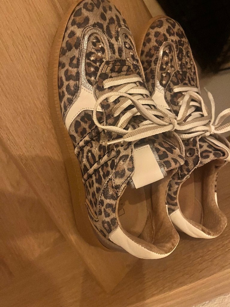 Sneaker panter van Dwrs  leer gevoerd, DWRS, Overige kleuren, Ophalen of Verzenden, Sneakers of Gympen
