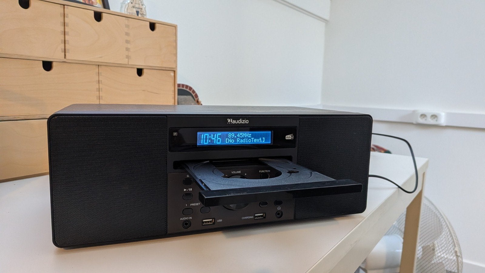 Audizio Microset met CD-speler, Radio en USB, Audio, Tv en Foto, Stereo-sets, Microset, Zo goed als nieuw, Tuner of Radio, Ophalen