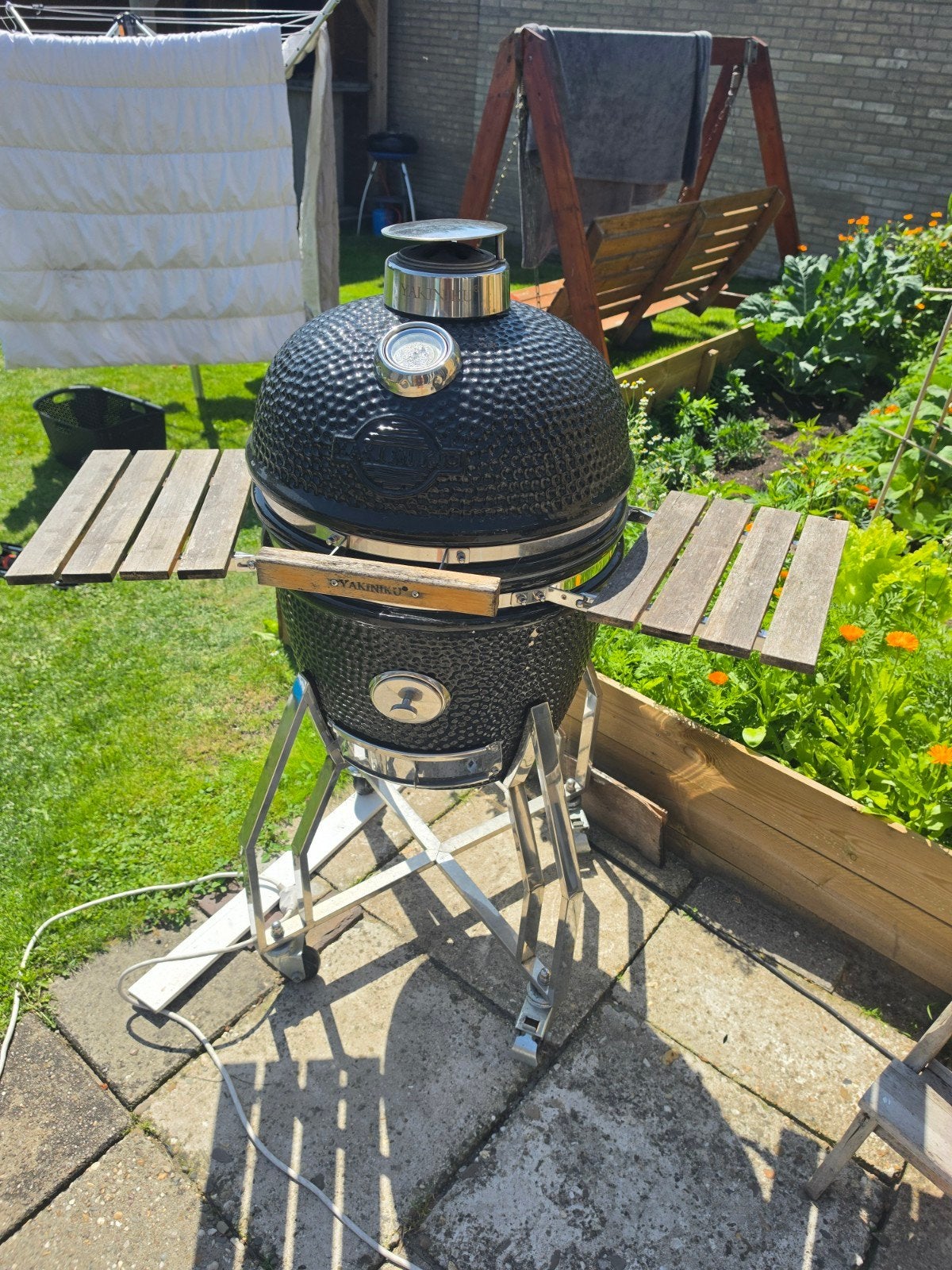 Yakiniku large Kamado BBQ - in super goede staat, Ophalen, Zo goed als nieuw