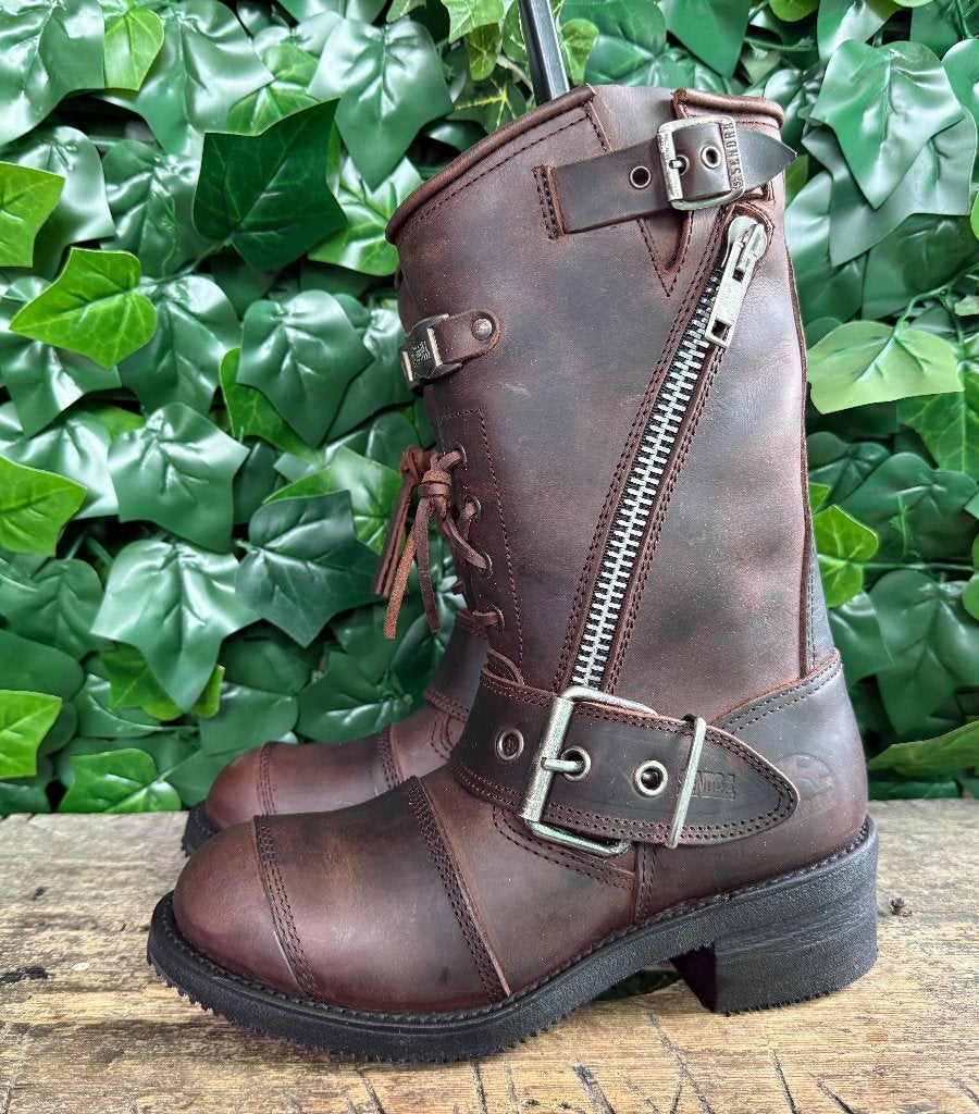 stoere mooie vintage biker boots van Sendra maat 38, Bruin, Nieuw, Ophalen of Verzenden, Sendra