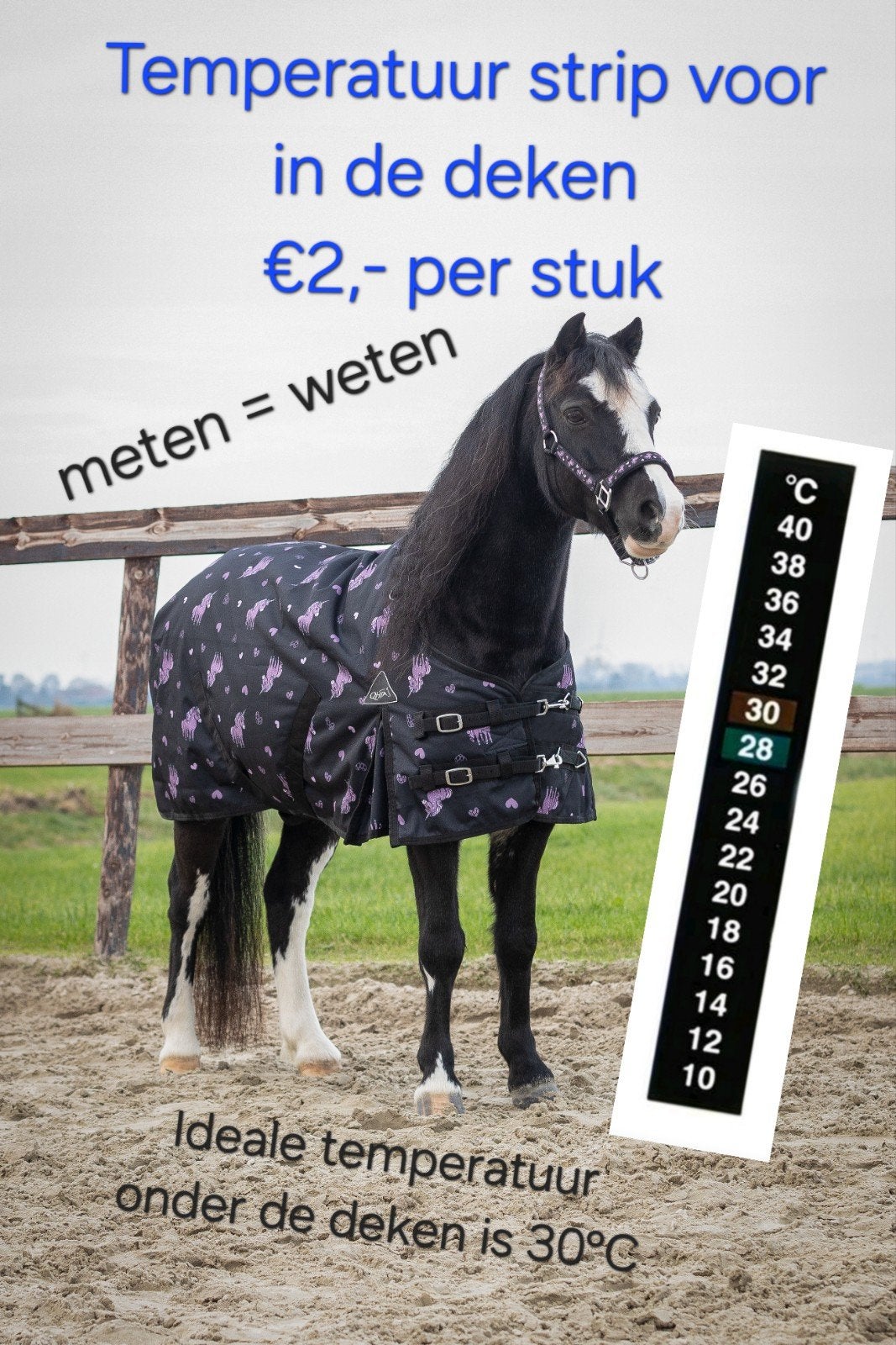 Temperatuur strips voor in de deken, Ophalen of Verzenden