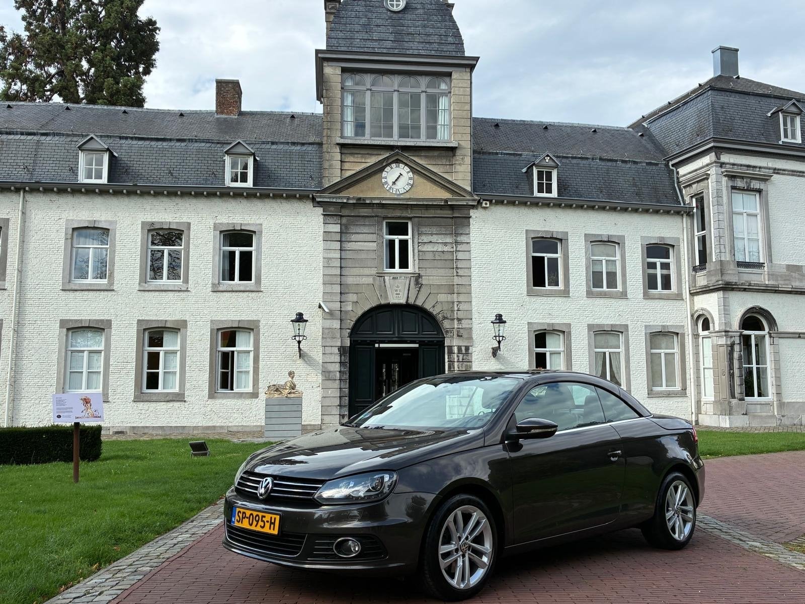 Volkswagen eos 2016 Bruin metallic., Automaat, Beige, 4 stoelen, Leder