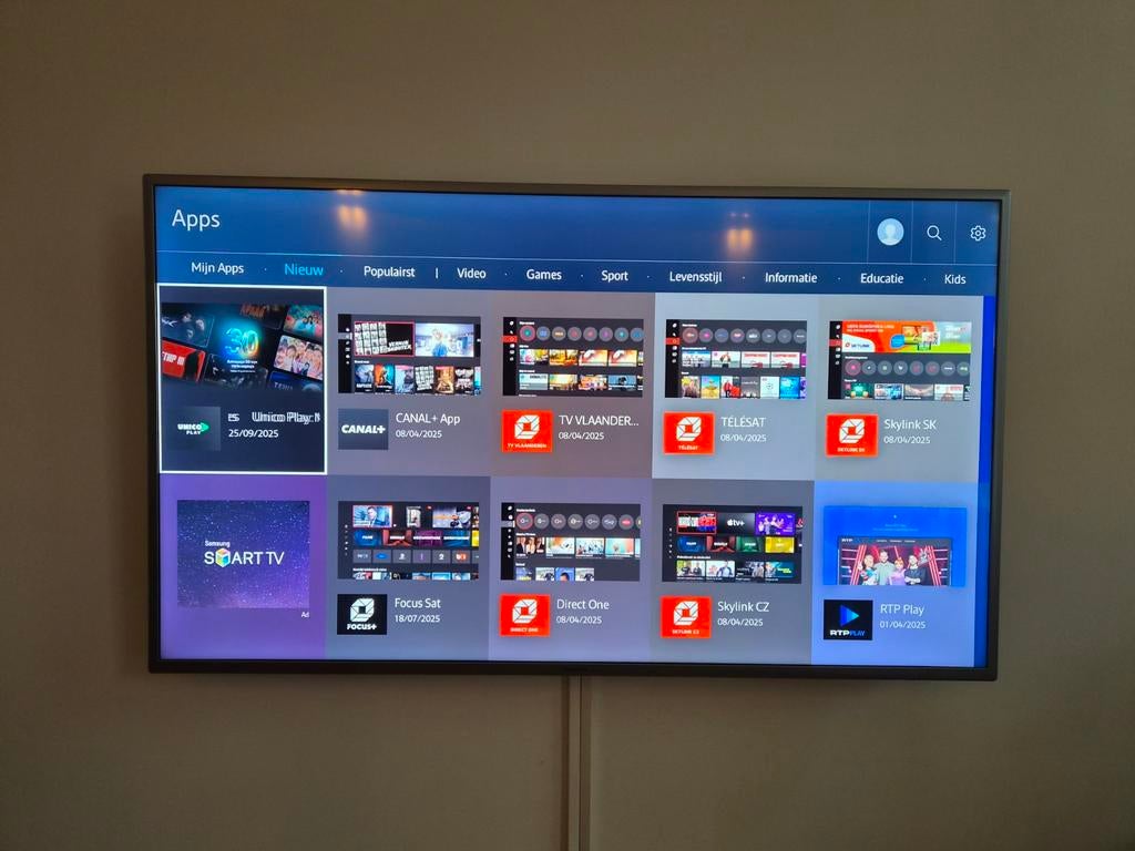 Samsung 48 inch 4K Smart TV UE48JU6410SXXN, Ophalen, LED, 50 Hz, Zo goed als nieuw