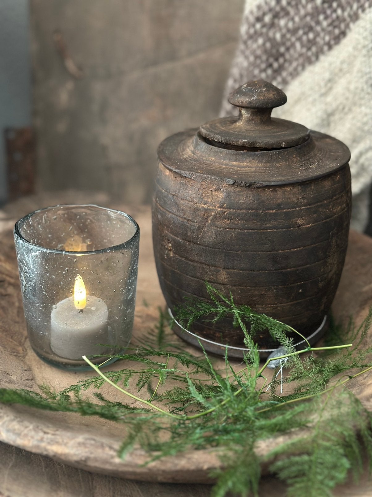Oud houten hoffz kruikje, Ophalen of Verzenden, Nieuw