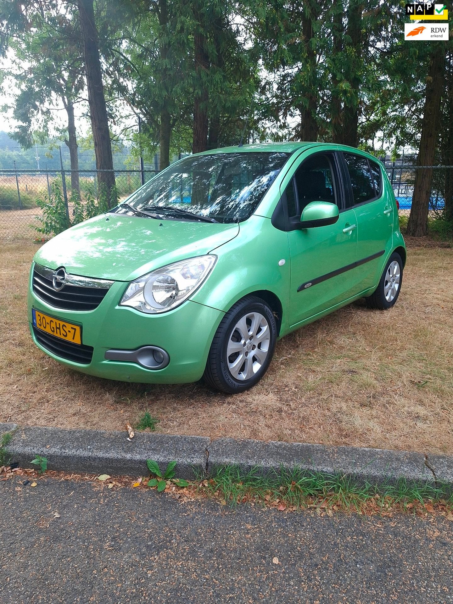 Opel Agila 1.2 Enjoy, Auto's, Opel, Voorwielaandrijving, 86 pk, 4 cilinders, Origineel Nederlands