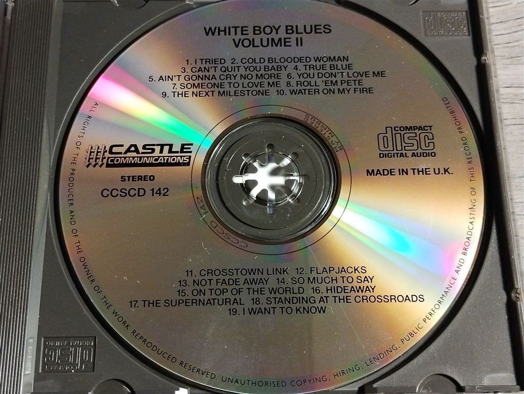 White Boy Blues Volume 2, Cd's en Dvd's, Cd's | Verzamelalbums, Ophalen of Verzenden, Zo goed als nieuw, Jazz en Blues