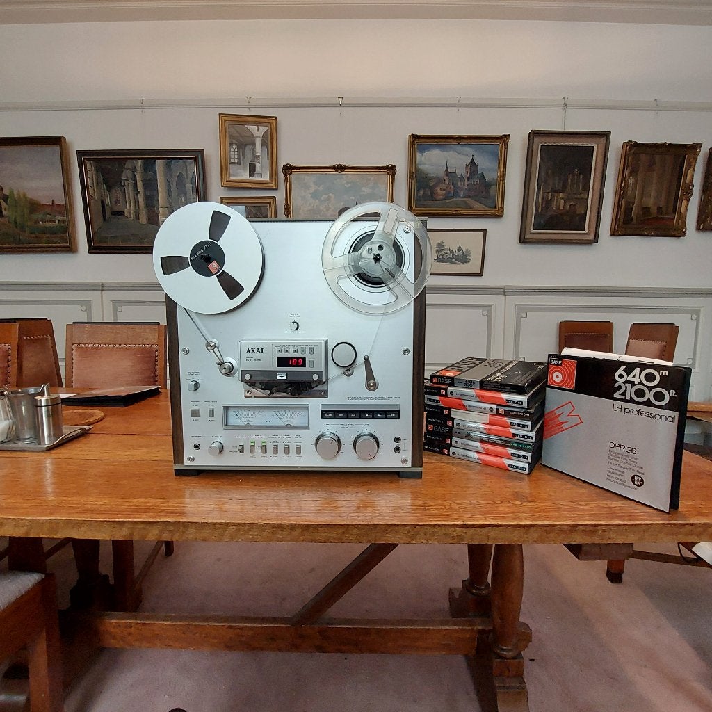 AKAI Gx-625 tape recorder, Ophalen, Bandrecorder, Met banden