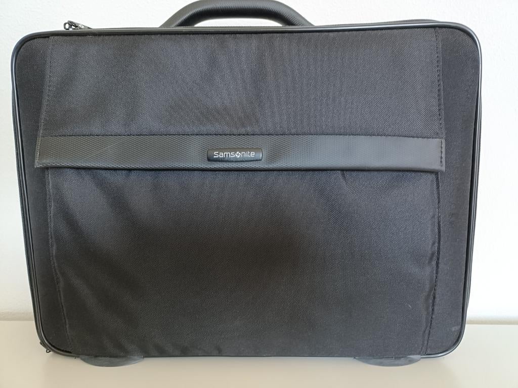 Samsonite laptoptas / computertas - Zwart, Computers en Software, Laptoptassen, Meerdere vakken, Gebruikt, Overige typen, Ophalen of Verzenden