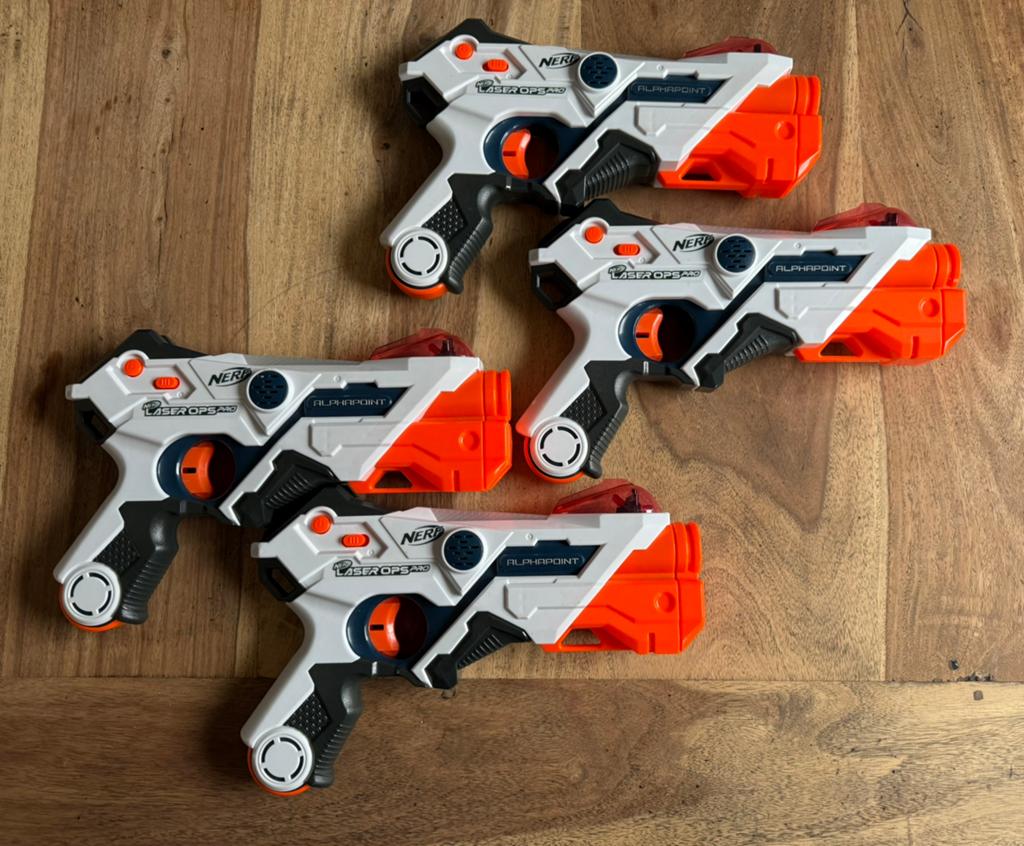 Nerf laser ops alphapoint pro, Kinderen en Baby's, Speelgoed | Buiten | Actiespeelgoed, Ophalen of Verzenden, Zo goed als nieuw
