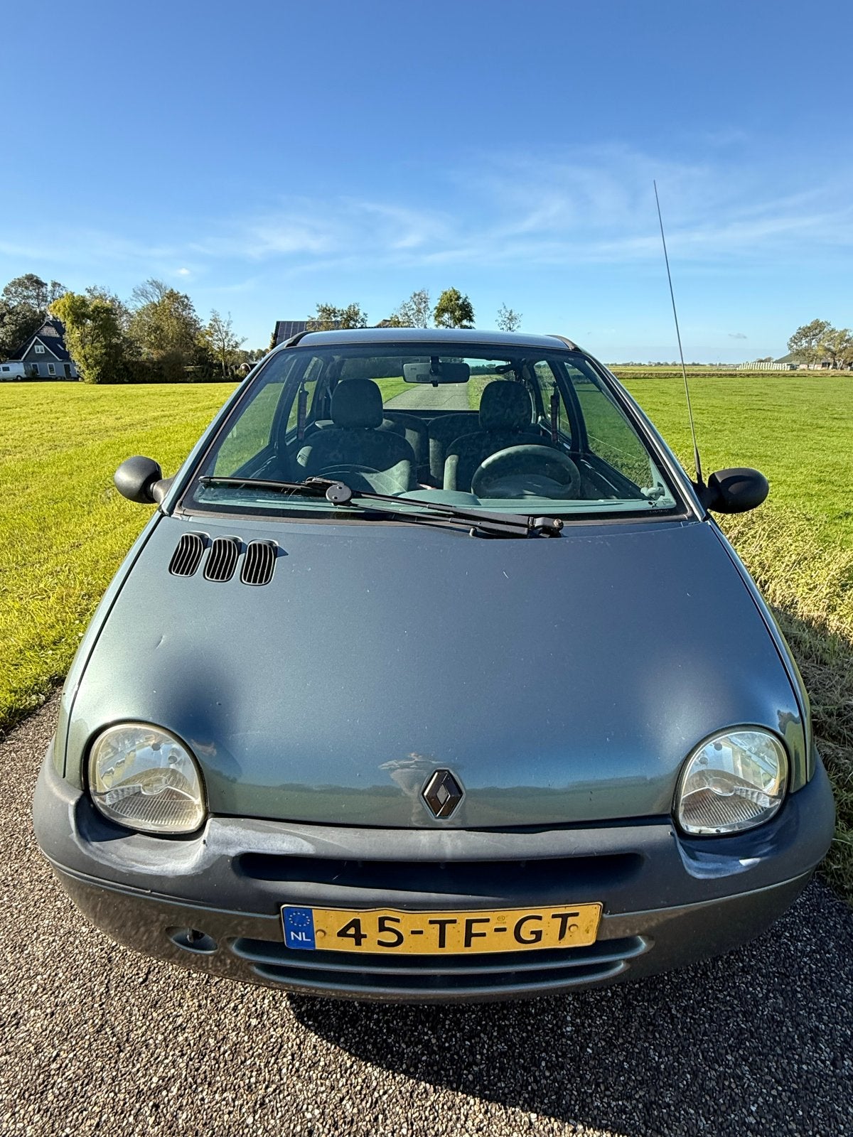 Authentieke Renault Twingo!! APK 31/07/2027, Voorwielaandrijving, Twingo, 600 kg, 4 cilinders