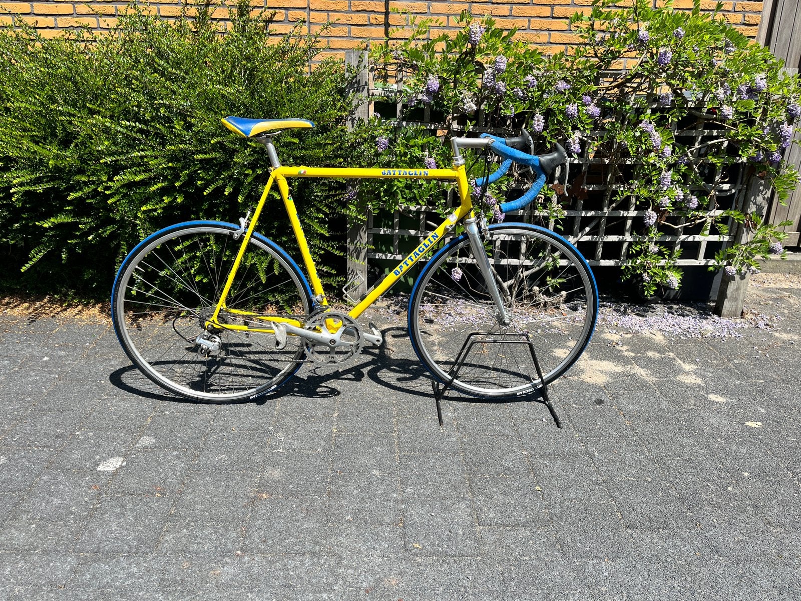 Battaglin retro / vintage / oude racefiets, 59 cm of meer, Ophalen, Velgrem