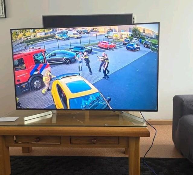 Sony Android tv 55 inch 4K smart, Ophalen of Verzenden, Zo goed als nieuw, 100 Hz, Sony