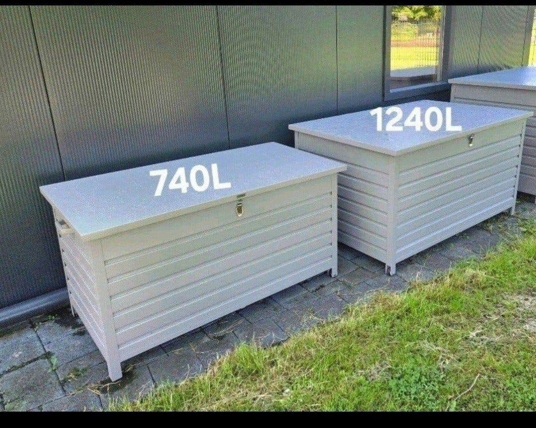 ALUMINIUM KUSSENKIST GARDEN IMPRESSIONS IN 2 MATEN vanaf, Tuin en Terras, Tuinmeubel-accessoires, Ophalen, Nieuw