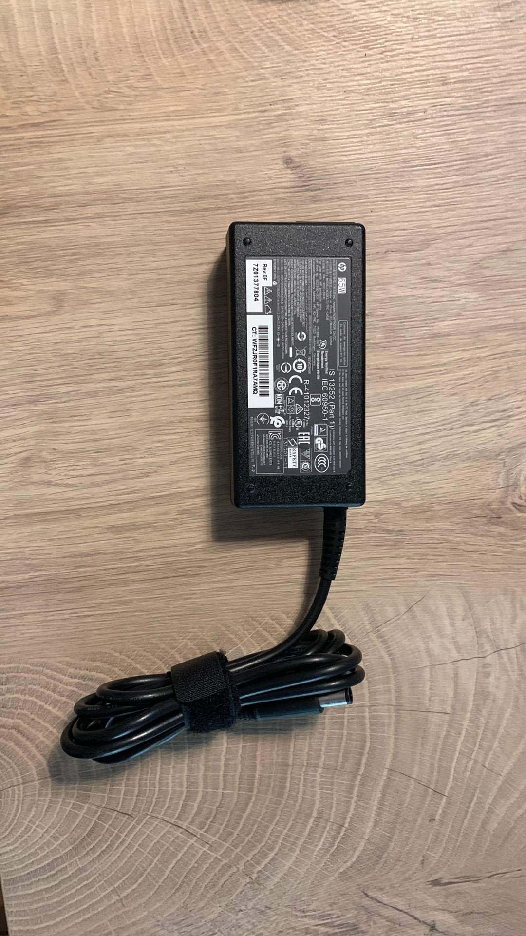 Originele HP adapter 65W, centerpin (7,4x5,0), Computers en Software, Laptop-opladers, Ophalen of Verzenden, Gebruikt, HP