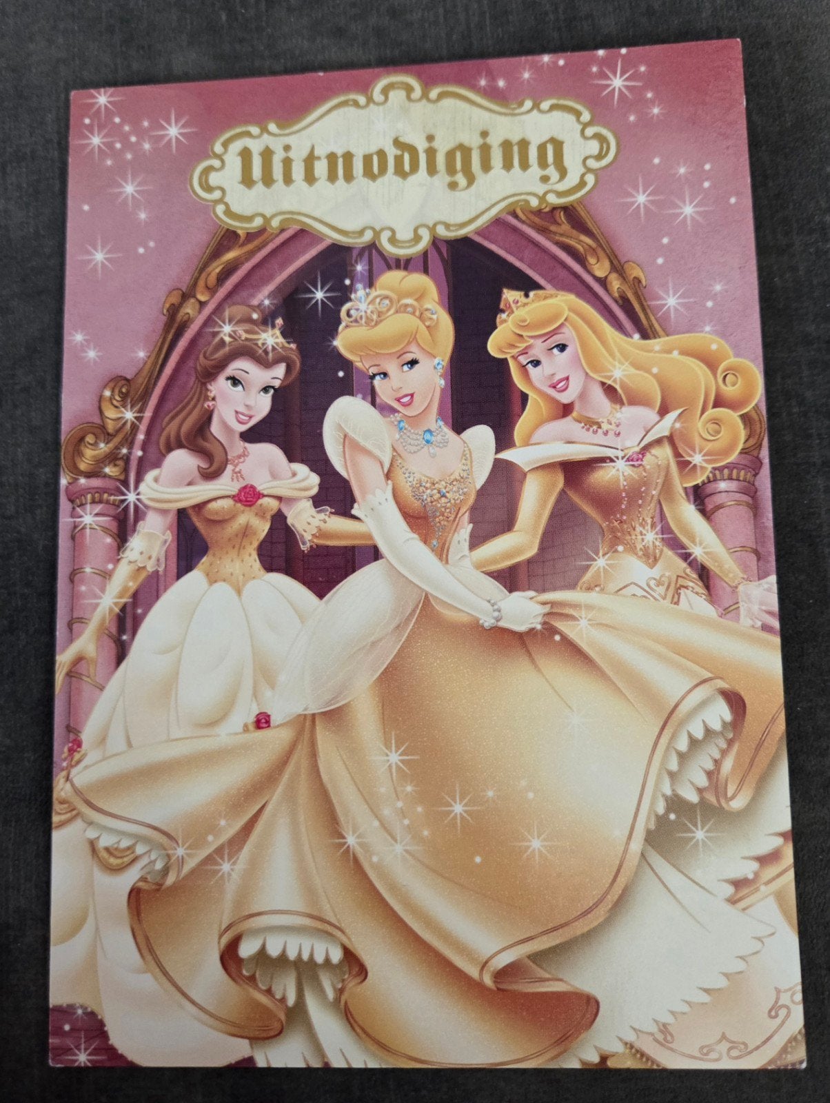 Disney Prinsessen Uitnodiging - Hallmark, Verzenden, 1980 tot heden, Gelopen, Kinderen