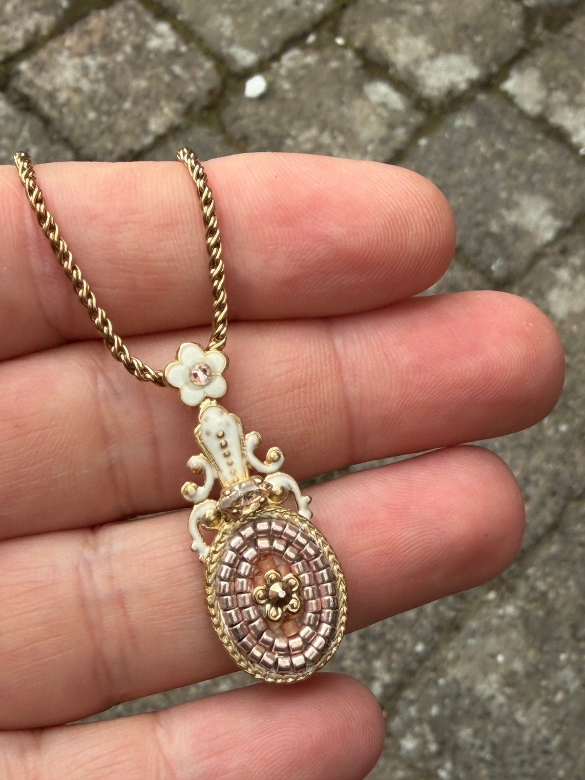 Satellite paris ketting, Sieraden, Tassen en Uiterlijk, Kettingen, Ophalen of Verzenden, Zo goed als nieuw, Zilver, Overige materialen
