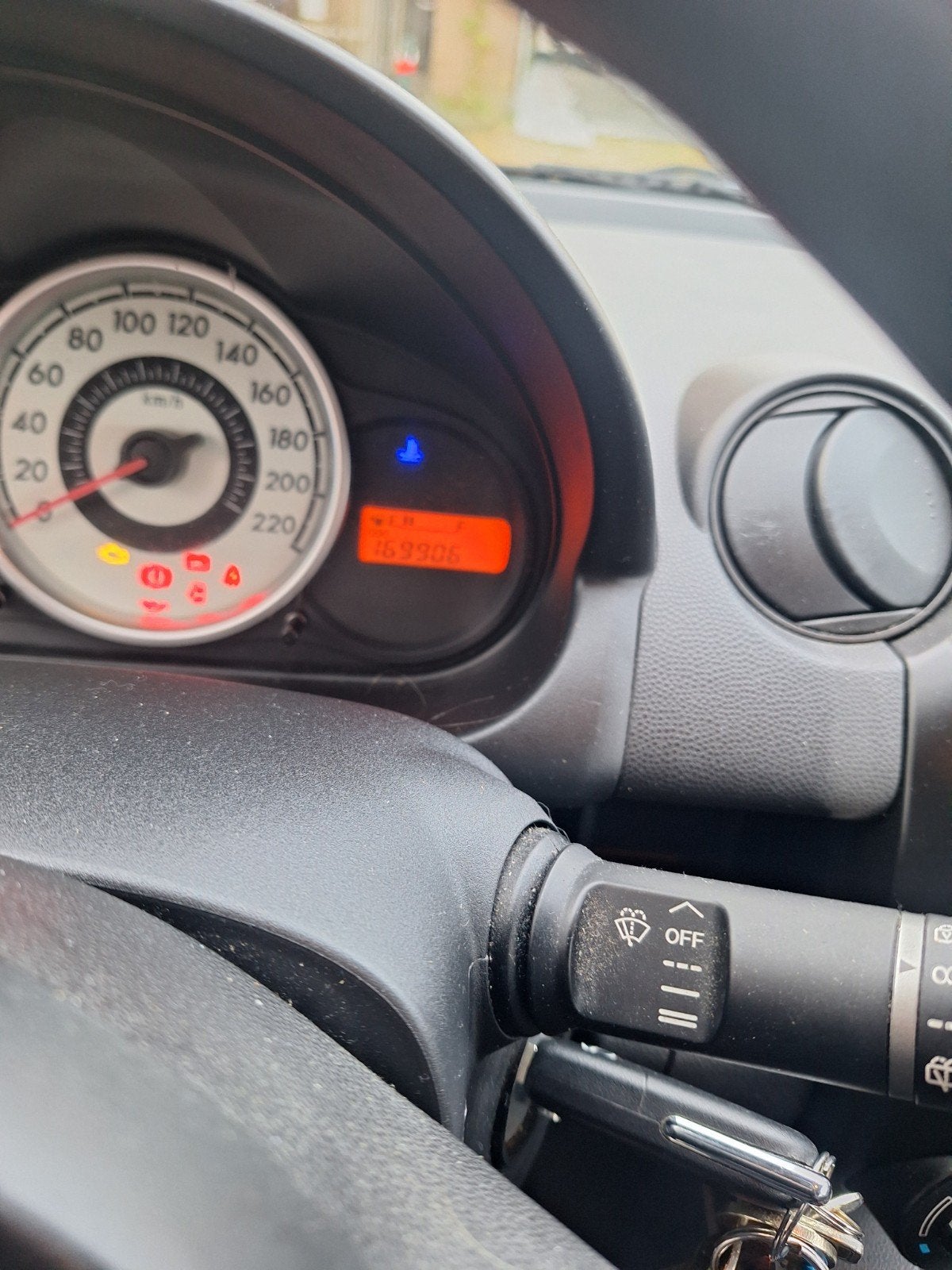 Mazda 2 1.3 55KW 3DRS 2008 Blauw, Voorwielaandrijving, Stof, 74 pk, 4 cilinders