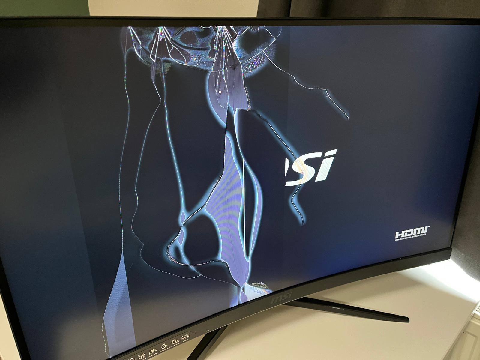 MSI monitor, IPS, Curved, Full HD, Minder dan 1 ms
