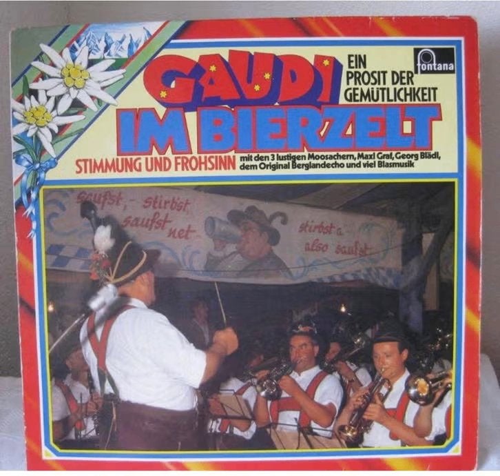 10. LP Gaudi Im Bierzelt, Ophalen of Verzenden, Zo goed als nieuw, 12 inch, Wereldmuziek