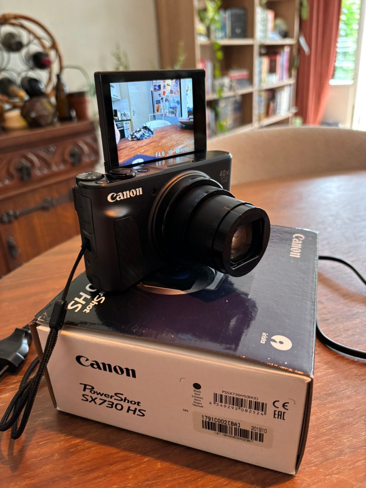 Canon Powershot SX730 HS, Verzenden, Oplader, Zo goed als nieuw, 8 keer of meer