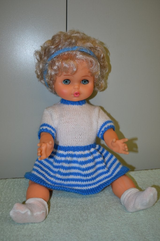 Mooie Lissie Batz pop uit de jaren 1960 NR 5239, Verzamelen, Poppen, Ophalen of Verzenden, Zo goed als nieuw, Pop