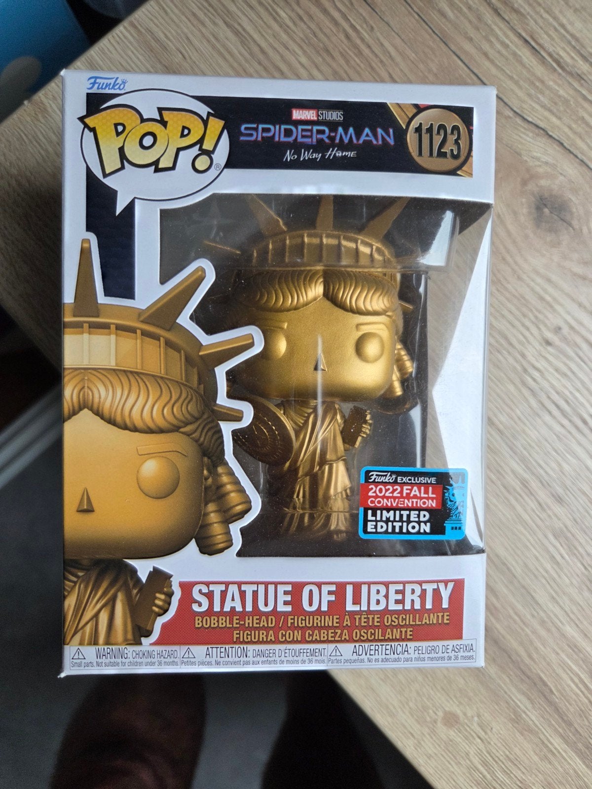 Funko Pop! Spider-Man No Way Home Statue of Liberty, Ophalen of Verzenden, Zo goed als nieuw