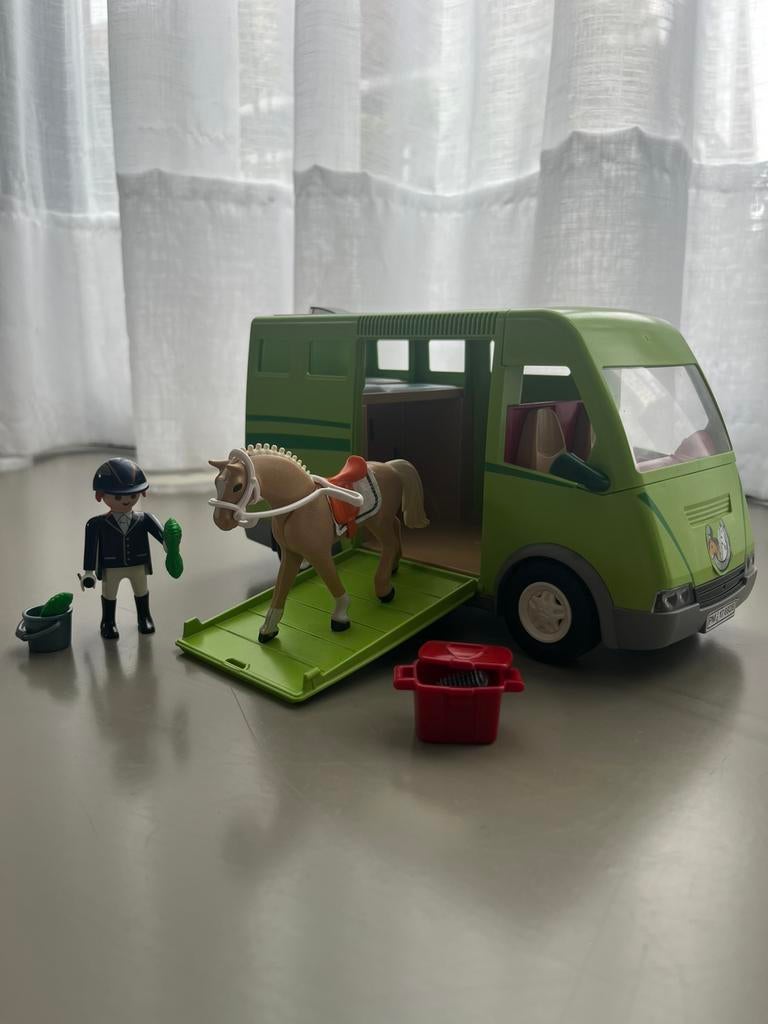 Playmobil Paardenvrachtwagen Set, Ophalen of Verzenden, Gebruikt