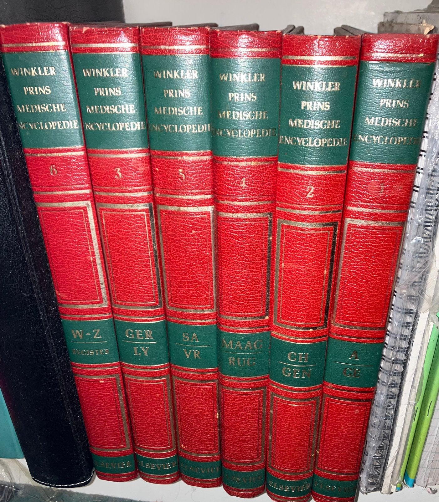 6 delige medische encyclopedie winkler prins, Ophalen of Verzenden, Nieuw, Medisch