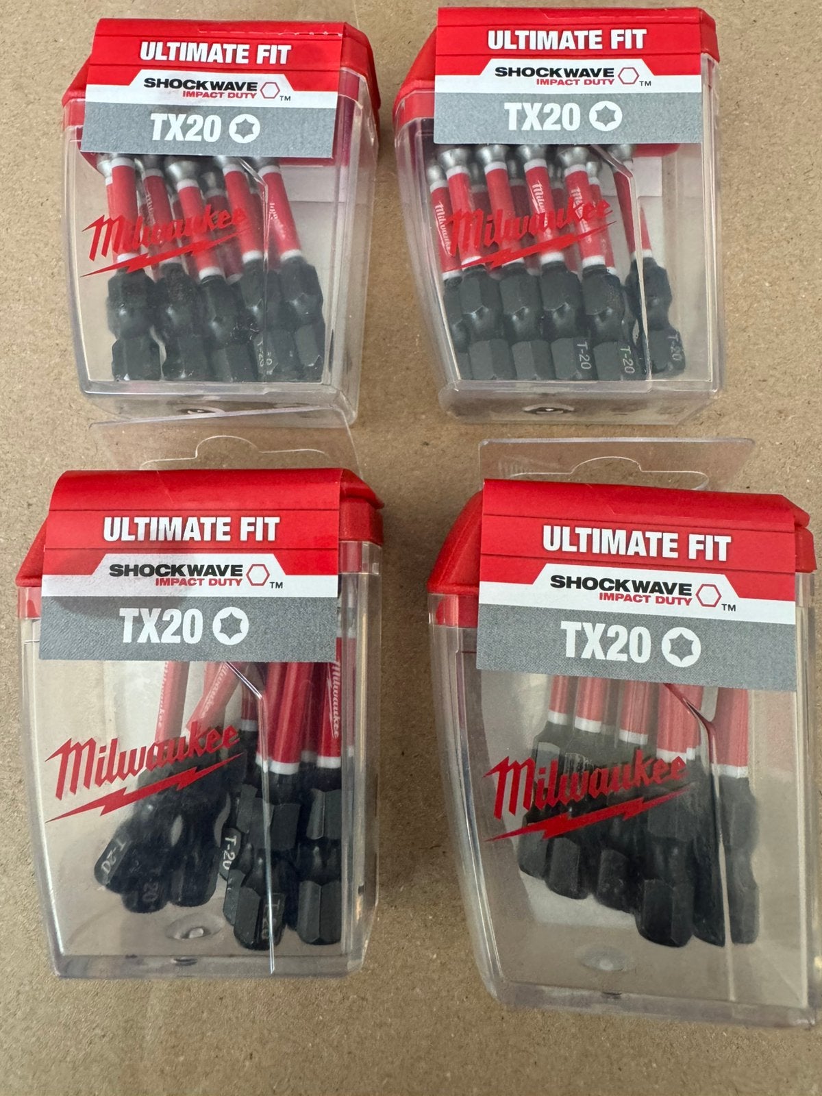 Nieuw milwaukee tx20 torx bittjes 4 bak 20€, Doe-het-zelf en Verbouw, Gereedschap | Handgereedschap, Ophalen of Verzenden, Nieuw