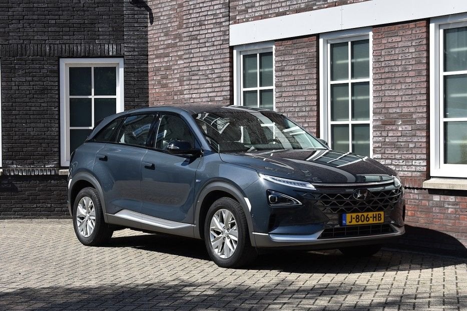 Hyundai Nexo FCEV Trekhaak! Verlengde Hyundai garantie, Wij, Automaat, Overige modellen, Stuurwielverwarming, Blauw