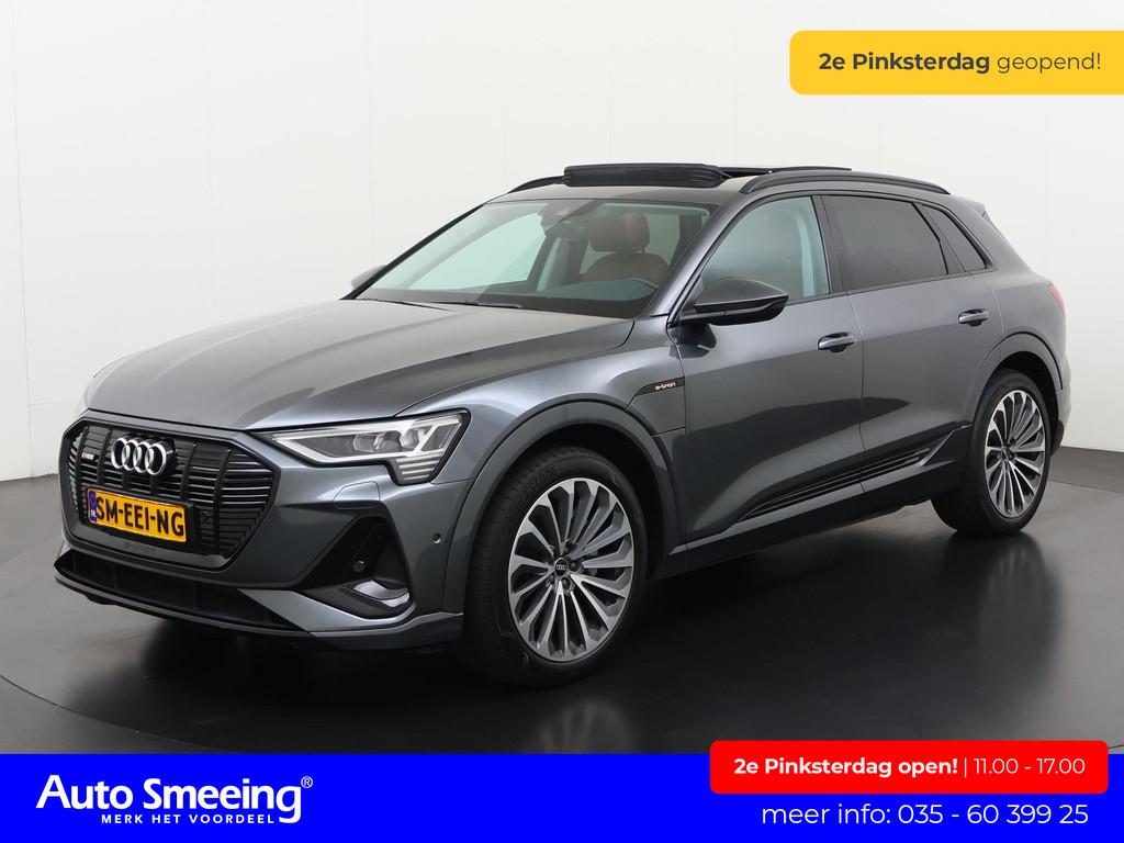 Audi e-tron 55 quattro S-Line Ext 95 kWh | SOH 94% | Panoram, Automaat, 12 maanden, Automatische klimaatregeling, Leder