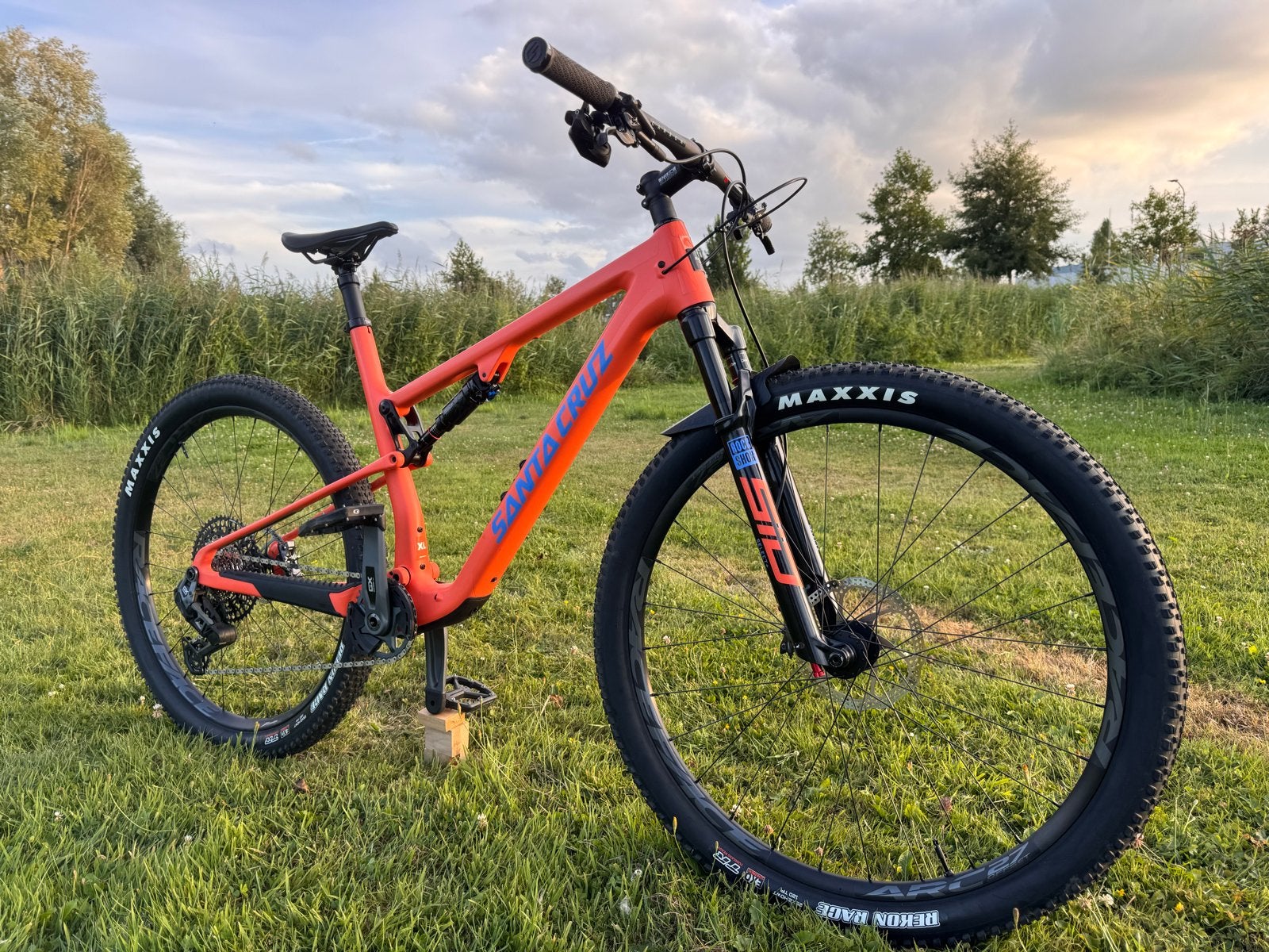 Santa Cruz Blur C XL - Full Suspension Mountainbike, Fietsen en Brommers, Zo goed als nieuw, Schijfrem, 53 tot 57 cm, Ophalen