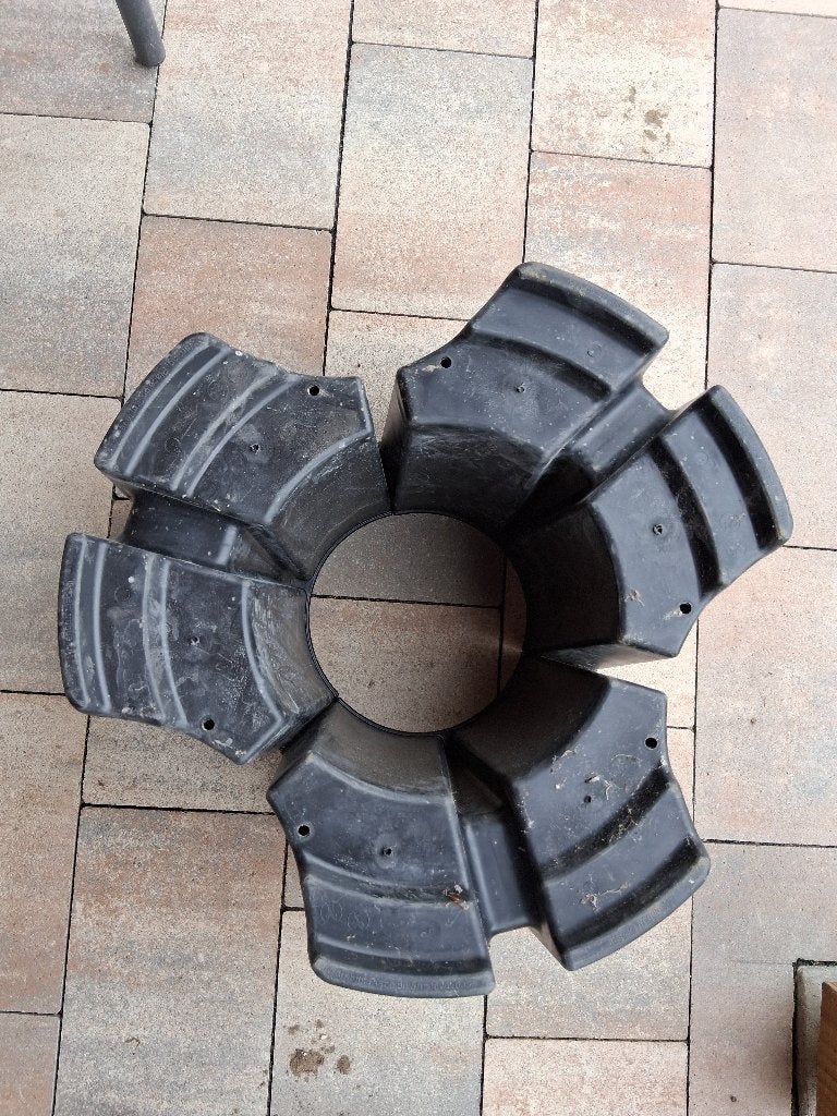 Regenton onderstel, Minder dan 75 liter, Ophalen of Verzenden, Gebruikt, Kunststof