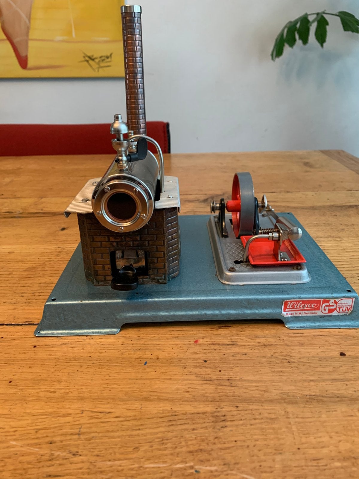 Wilesco d8. Stoommachine, Hobby en Vrije tijd, Ophalen of Verzenden, Zo goed als nieuw, Groter dan 1:32